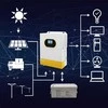 Qoltec Hybrid Off-Grid saulės keitiklis 3,5kVA| 3,5 kW | 100A | MPPT | LCD | BMS | Sine