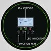 Qoltec Off-Grid hibridinis saulės energijos keitiklis 3500W | 100A | 24V | MPPT | BMS | „Wi-Fi“ parinktis | Sine | Galios koeficientas 1.0