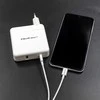 QOLTEC 51710 maitinimo įkroviklis GaN Fast 108W 5 20V 3 4.7A USB C Baltas
