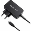 Išorinis Įkroviklis - Qoltec 52385 GaN POWER PRO - 1xUSB-C - 45W Juoda