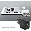 QOLTEC 50185 kintamosios srovės adapteris 12W 5V 2,4A 2xUSB