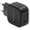 Qoltec 20W USB-C PD įkroviklis 5-12V 1.67-3A juodas