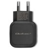 Qoltec 20W USB-C PD įkroviklis 5-12V 1.67-3A juodas