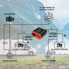 QOLTEC 52480 Monolith DC/DC įkroviklis LiFePO4 AGM 12V akumuliatoriams / 40A / 500W