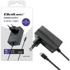 Qoltec Įkroviklis Super FAST PD do Raspberry PI 5 | USB-C | 27W | 5.1V | 5A | Juoda