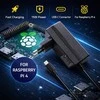 Qoltec Super FAST PD įkroviklis Raspberry PI 4 USB-C 15W 5V 3A juodas