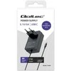 Qoltec Įkroviklis Super FAST PD do Raspberry PI 5 | USB-C | 27W | 5.1V | 5A | Juoda