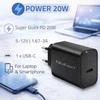 Qoltec Super Quick PD | USB-C | 20W | 5-12V | 1,67-3A | Juoda