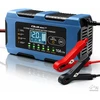 Qoltec Protingas įkroviklis 12V 10A | Įkroviklis su atkūrimo funkcija | MCU | Auto OFF | 9 pakopų įkrovimas | AGM GEL LiFePO4