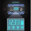 Qoltec 52482 vehicle battery charger 12/24 V Juodas, Mėlyna