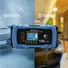Qoltec Įkroviklis 12v 15a | prostownik su funkcija naprawy | agm gel lifepo4 | 9-stopniowe ładowanie