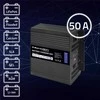 Akumuliatorius Qoltec 51957 Išmanusis „Monolith“ įkroviklis LiFePO4 AGM GEL SLA akumuliatoriams | 50A | 12V
