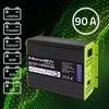 Akumuliatorius Qoltec Profesionalus kroviklis Monolitas LiFePO4 AGM GEL SLA akumuliatoriams | 90A | 12V | Greitas įkrovimas