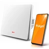 Qoltec Inteligentny 1-kanałowy jungiklis wyłacznik światła | Wi-Fi | Timer | Tuya | Smart life | Baltas