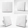 Qoltec Inteligentny 1-kanałowy jungiklis wyłacznik światła | Wi-Fi | Timer | Tuya | Smart life | Baltas