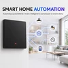 Qoltec Inteligentny 1-kanałowy jungiklis wyłącznik światła | Wi-Fi | Timer | Tuya | Smart life | Juodas