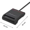 QOLTEC Smart chip ID kortelių skaitytuvas USB 2.0 Plug&amp;Play