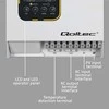 QOLTEC 53872 saulės inverteris vandens šildymui ECO Solar Boost MPPT BYPASS LCD 4kW