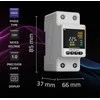 „Qoltec“ vienfazis elektroninis vatmetras | Energijos suvartojimo matuoklis | DIN35 | Nuotolinio valdymo pultas | Matavimų istorija | „Wi-Fi“ | TUYA | Išmanusis gyvenimas