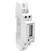 Qoltec 1-fazowy elektroninis licznik | miernik zużycia energii na szynę DIN | 230V | 30A | LCD | 1P