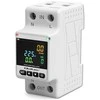 „Qoltec“ vienfazis elektroninis vatmetras | Energijos suvartojimo matuoklis | DIN35 | Nuotolinio valdymo pultas | Matavimų istorija | „Wi-Fi“ | TUYA | Išmanusis gyvenimas