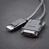 QOLTEC 50364 DisplayPort Cable DVI 24+1 male 1,8m