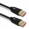 Qoltec Kabelis DisplayPort v2.1 męski | DisplayPort v2.1 męski | 8K | 80G | 0.5m