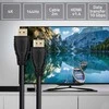 Qoltec Didelės spartos HDMI kabelis su Ethernet A kištuku | Ir patinas | 2 m