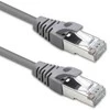 Qoltec Kabelis Patchcord FTP | CAT5e | 2 x RJ-45 | 1m | Didelis greitis | Auksas | Ekranovany