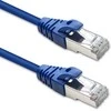 Qoltec Kabelis Patchcord FTP | CAT6 | 2 x RJ-45 | 1m | High speed | Gold | Ekranowany