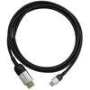 HDMI laidas Qoltec USB-C ir HDMI didelės spartos 4K 60 Hz 32AWG 2 m adapterio kabelis