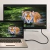 HDMI laidas Qoltec USB-C ir HDMI didelės spartos 4K 60 Hz 32AWG 2 m adapterio kabelis