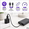 „Qoltec“ USB 2.0 laidas, A tipo – „Micro USB B“ tipo, 0,25 m