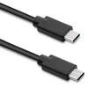 QOLTEC 52345 USB 2.0 kabelis C tipo kištukas USB 2.0 tipo C kištukas 2m Juodas