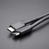 QOLTEC 52348 USB 2.0 cable type C male USB 2.0 type C male 3m Juodas