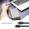 QOLTEC 52345 USB 2.0 kabelis C tipo kištukas USB 2.0 tipo C kištukas 2m Juodas