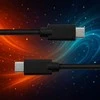 QOLTEC 52347 USB 2.0 cable type C male USB 2.0 type C male 2.5m Juodas