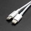 QOLTEC 52360 USB 2.0 Type C Kabelis USB 2.0 Type C 60W QC 3.0 PD 1.5m Baltas