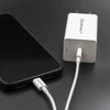 QOLTEC 52360 USB 2.0 Type C Kabelis USB 2.0 Type C 60W QC 3.0 PD 1.5m Baltas