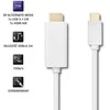 QOLTEC 50415 Qoltec DisplayPort Alternatyvus režimas USB 3.1 CM / HDMI AM | 4Kx2K | 2 m
