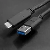 QOLTEC 50363 USB 3.1 type C male cable USB 3.0 A male 1.8m Juodas
