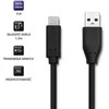 QOLTEC 50491 kabelis USB 3.1 tipo C kištukas USB 3.0 A kištukas 1,2 m