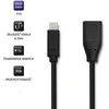 QOLTEC 50485 kabelis USB 3.1 tipo C vyriškas USB 3.0 A moteriškas 0,2 m