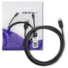 QOLTEC 52352 USB 3.1 tipo C kištukinis kabelis USB 3.1 tipo C kištukinis 2,5 m Juodas
