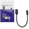 Qoltec USB 3.1 tipo C kištukinis kabelis | USB 3.0 A moteriškas | 0,25 m