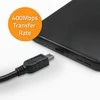 Qoltec USB A patinas | Mini USB B kištukas | 1,8 m