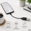 QOLTEC 50404 Qoltec Cable USB OTG 2.0 A female Micro USB B male 0.2m