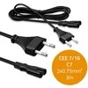 Qoltec Maitinimo kabelis IEC C7 3m