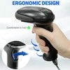 QOLTEC 50866 Barcode scanner 1D CCD USB Juodas