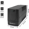 QOLTEC 53774 nepertraukiamo maitinimo linijos interaktyvus monolitas 1000VA 600W
